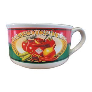Tabasco Brand Products MCILHENNY CO. Chili Mug 18 oz Bowl with Handle